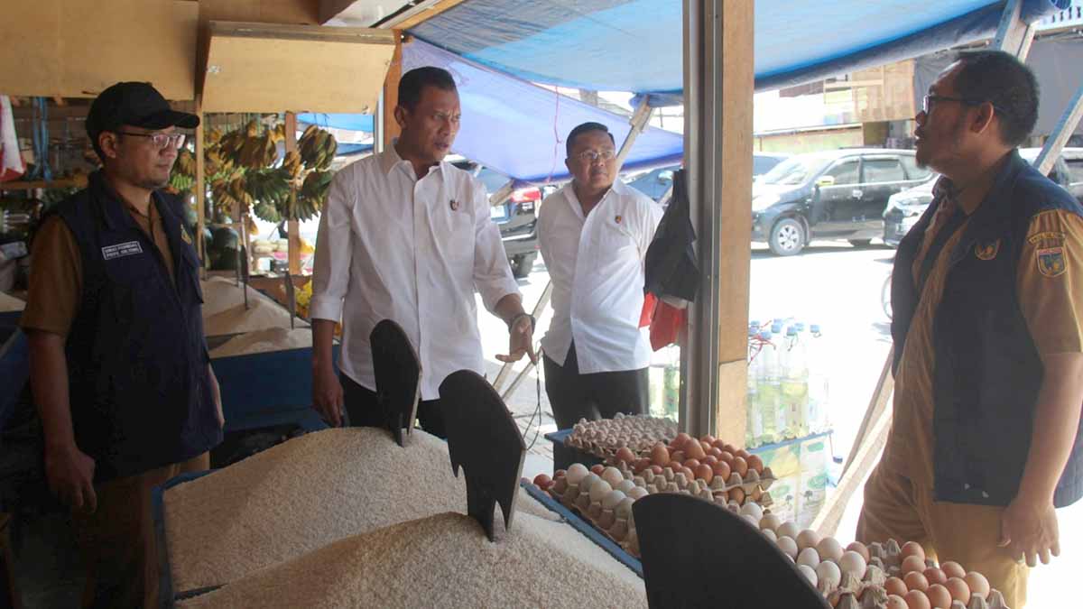Satgas Pangan Polda Sulteng Sidak Harga Bahan Pokok Jelang Lebaran