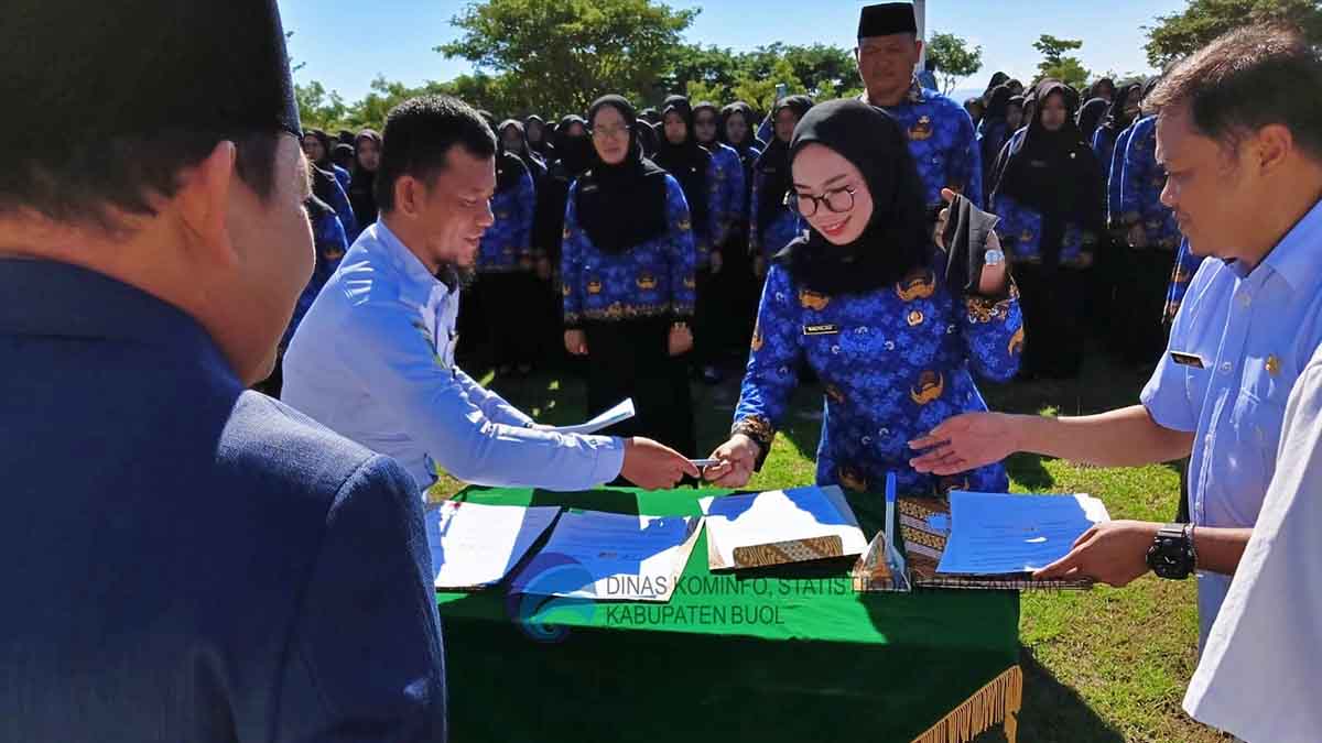 Pesan Pj Bupati Muchlis Dipenyerahan 626 SK PPPK Buol
