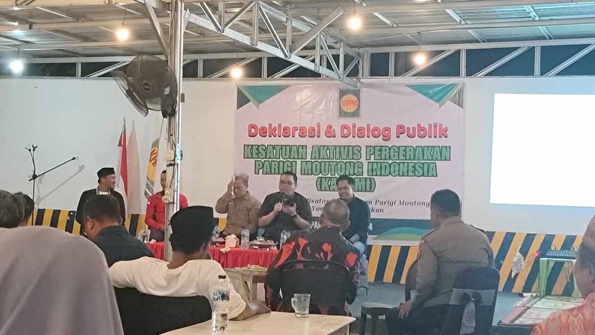 Mantan Aktivis di Parigi Moutong Gelar Deklarasi dan Dialog Publik