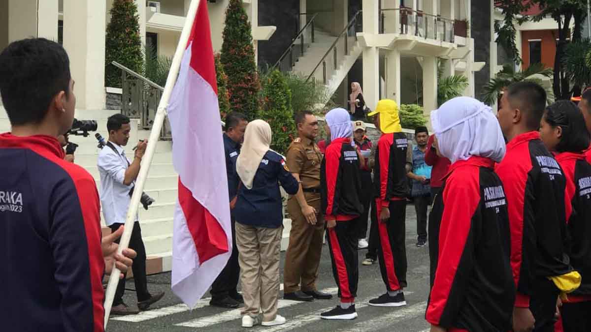 52 Calon Paskibraka Sulteng Mulai Jalani Pemusatan Latihan dan Pendidikan