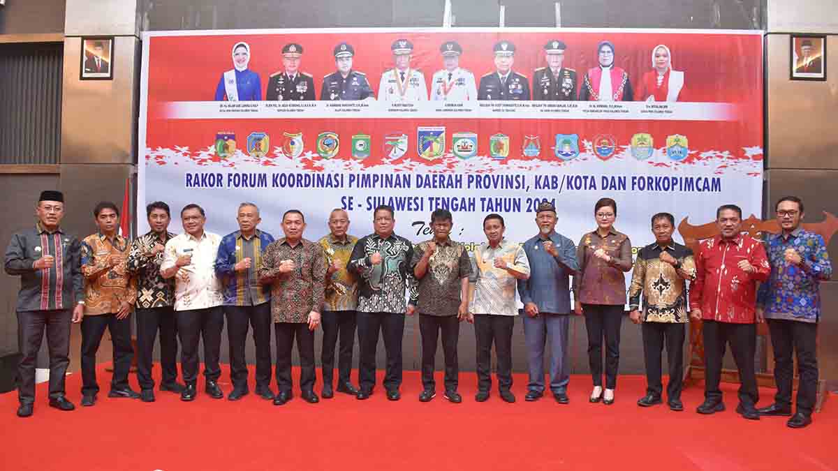 Gubernur Sulteng Ajak Semua Pihak Jaga Kamtibmas Jelang Pilkada 2024