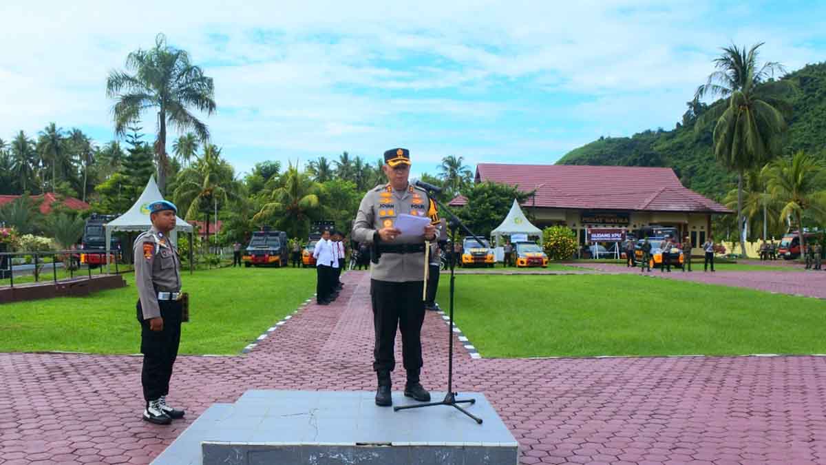 Polres Parigi Moutong Terjunkan 898 Personel Amankan Pilkada 2024