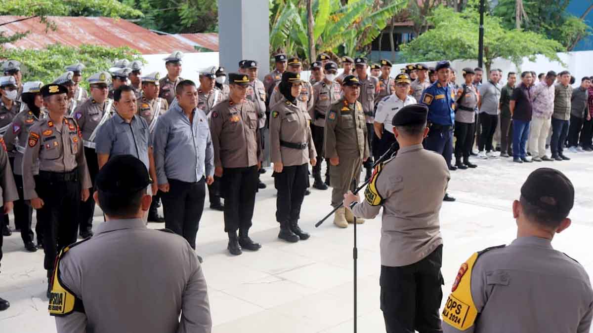 309 Personel Polda Sulteng di Turunkan Amankan Pelantikan Anggota DPRD
