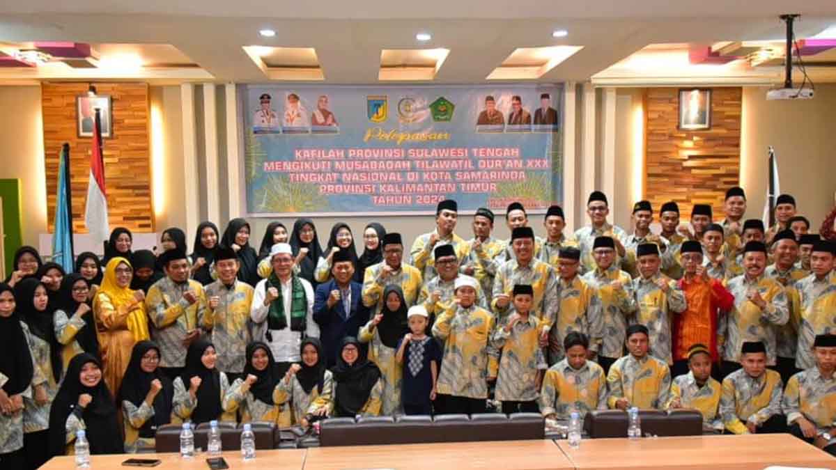 Kafilah Sulteng Siap Ikuti MTQ Nasional ke-30 di Samarinda