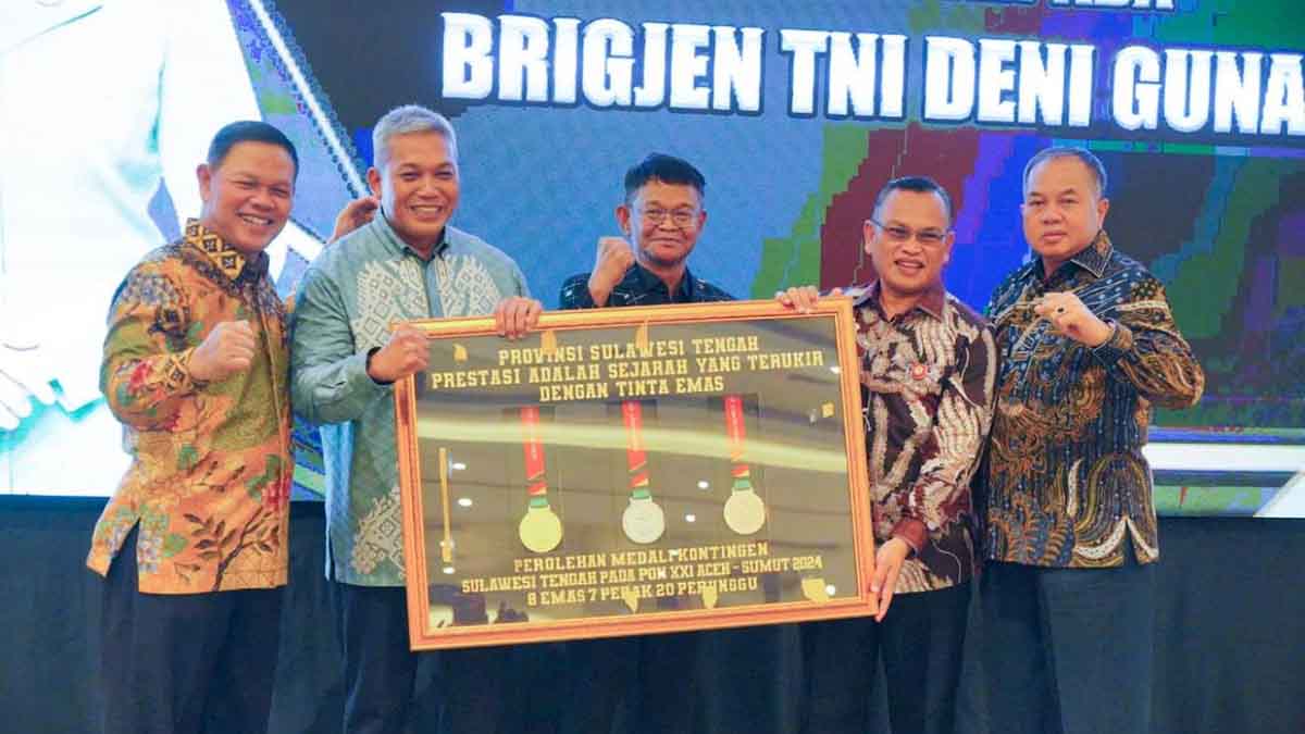 Pemprov Sulteng Ucapkan Terima Kasih ke Brigjen TNI Dody Triwinarto