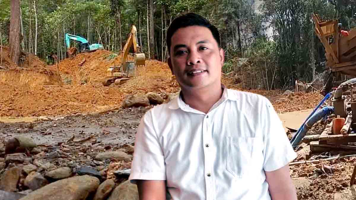 Camat Sidoan, Muamar, SH, menyoroti aktivitas tambang ilegal di Desa Sipayo, Kecamatan Sidoan, Kabupaten Parigi Moutong, yang kembali beroperasi meski telah dilarang pemerintah. Ia menegaskan akan tetap melakukan penertiban demi melindungi masyarakat dan lingkungan. Foto: Konteks Sulawesi