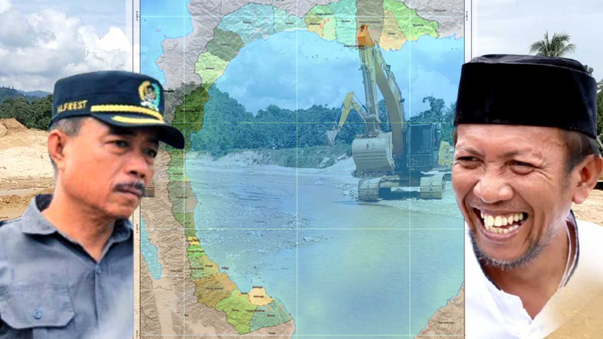 Keterangan foto: Ketua DPRD Parigi Moutong Alfred Masboy Tonggiroh (kiri) bersama Wakil Ketua I Sayutin Budianto (kanan) (Foto: Konteks Sulawesi)