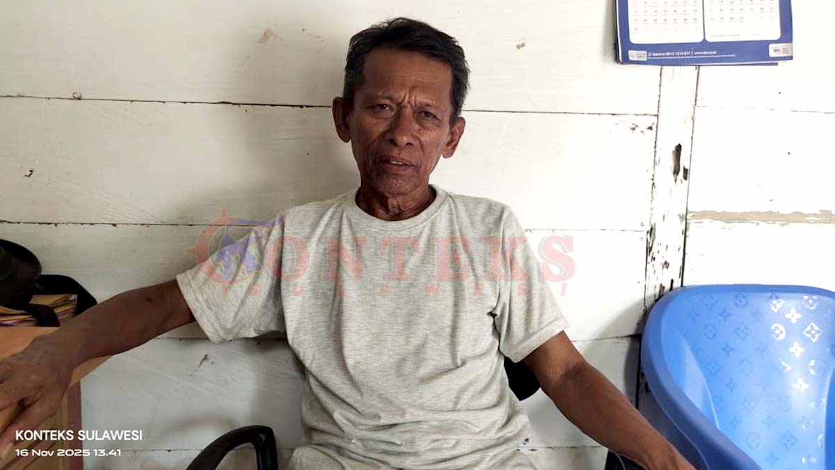 Kepala Desa Sipayo Nurdin Ilo ilo. Foto: Tommy Noho