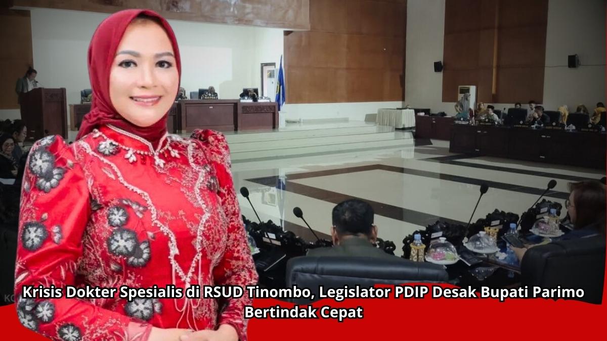 Keterangan Foto: Anggota DPRD Parigi Moutong Fraksi PDI Perjuangan, Fathia, menghadiri rapat paripurna DPRD Parimo. Ia menyoroti krisis dokter spesialis di RSUD Tinombo dan mendesak Bupati Parimo segera mengambil langkah cepat demi menjamin pelayanan kesehatan masyarakat, khususnya warga miskin dan wilayah terpencil. Foto: Konteks Sulawesi