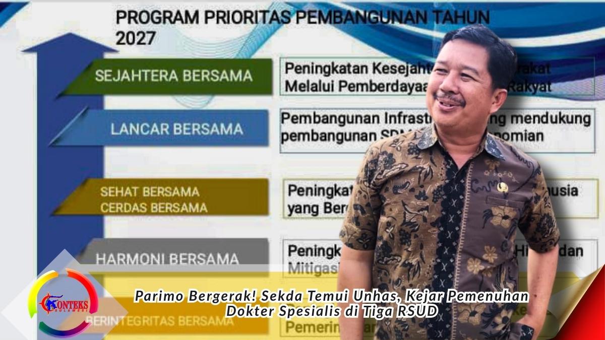 Irwan, Kepala Bappelitbangda Parigi Moutong. Foto: Dok. Konteks Sulawesi