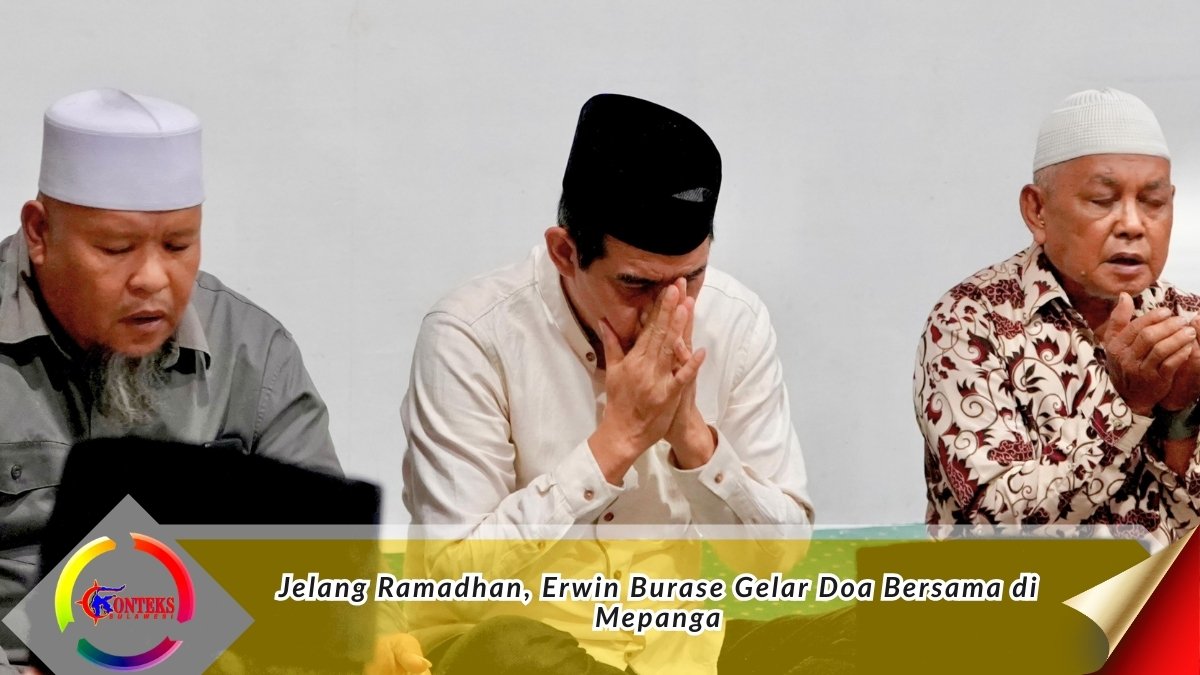 Keterangan foto: Bupati Parigi Moutong bersama tokoh agama dan masyarakat mengikuti doa bersama dalam rangka menyambut Bulan Suci Ramadhan 1447 Hijriah di kediaman Bupati, Kecamatan Mepanga, Senin (16/2/2026). Foto: Diskominfo