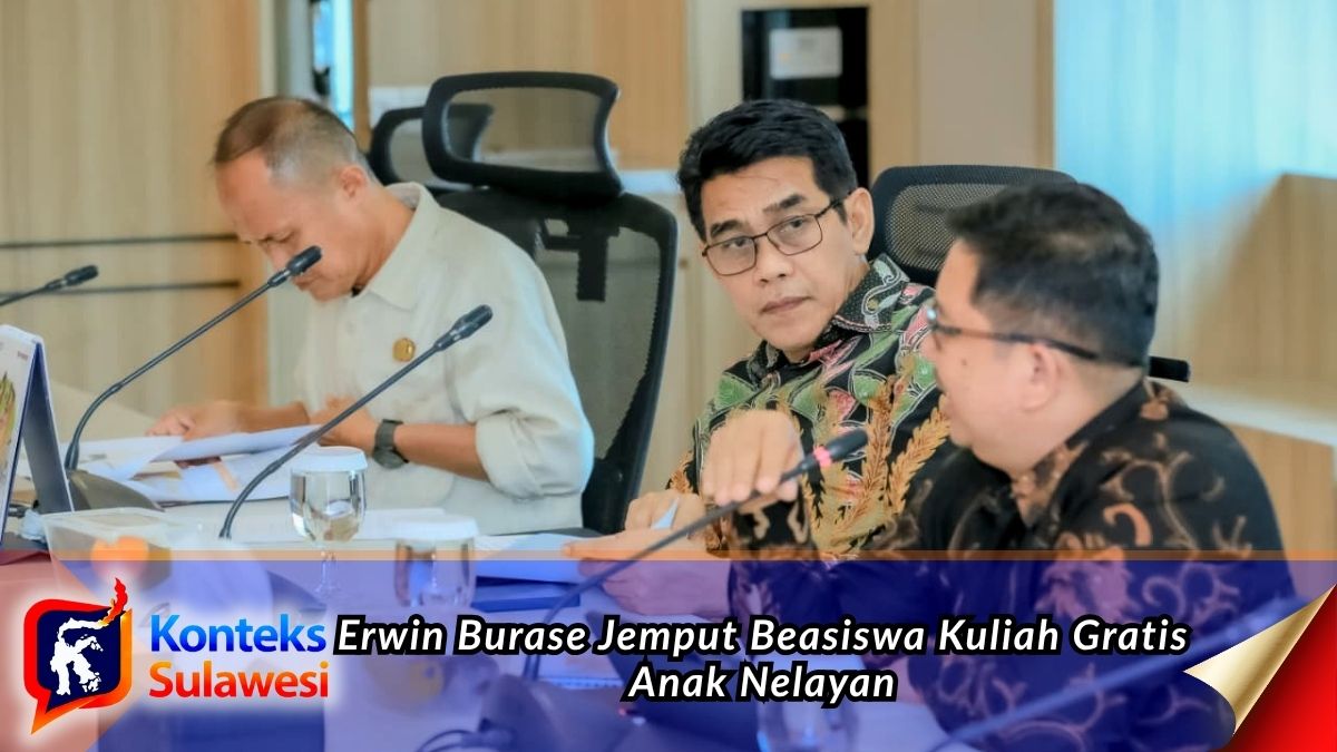 Bupati Parigi Moutong, H. Erwin Burase (tengah), mengikuti audiensi bersama jajaran Badan Penyuluhan dan Pengembangan Sumber Daya Manusia Kelautan dan Perikanan (BPPSDM KP) Kementerian Kelautan dan Perikanan RI di Jakarta, Rabu (1/7/2026). Pertemuan tersebut membahas program pendidikan vokasi gratis bagi anak nelayan dan penguatan sumber daya manusia sektor kelautan serta perikanan di Parigi Moutong. Foto: Diskominfo