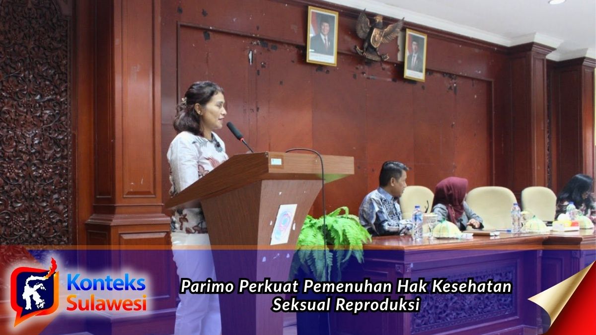 Asisten II Bidang Perekonomian dan Pembangunan Kabupaten Parigi Moutong (Parimo), Aswini Dimpel, membuka rapat koordinasi pemenuhan hak kesehatan seksual dan reproduksi di Aula Lantai II Kantor Bupati Parigi Moutong, Kamis (7/5/2026). Kegiatan ini bertujuan memperkuat sinergi lintas sektor dalam meningkatkan kualitas layanan kesehatan bagi perempuan, anak, dan remaja. (Foto: Diskominfo Parigi Moutong).