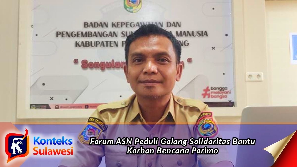 Forum ASN Peduli Kabupaten Parigi Moutong menyiapkan posko bantuan bagi warga terdampak bencana di Avolua dan Kasimbar. Foto: Tommy Noho